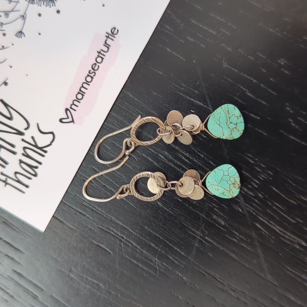 Silpada sterling fresh glow earrings